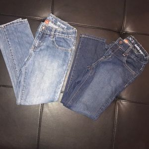 2 pairs of children’s Place jeans